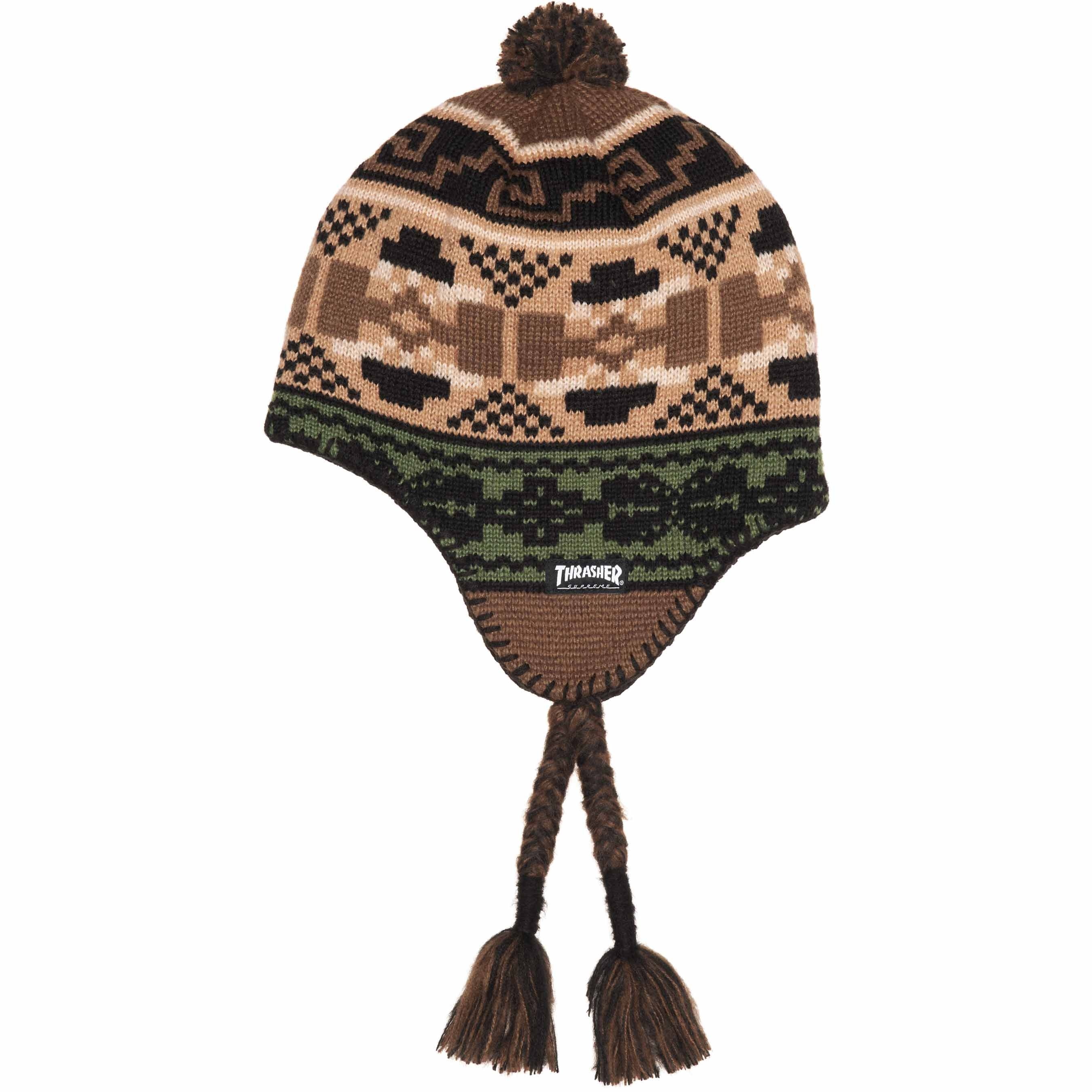 Supreme®/Thrasher® Earflap Beanie view 5